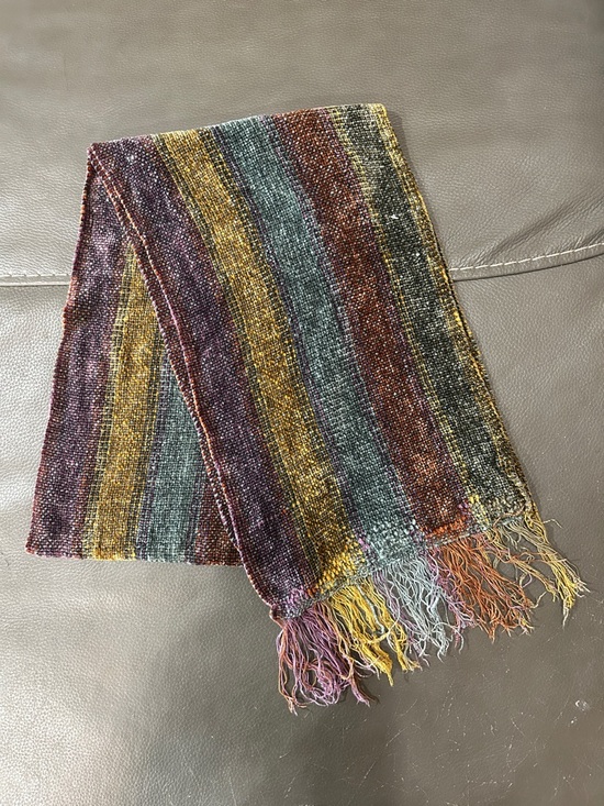 unbranded Accessories - Multicolored Knit Scarf 60x9”